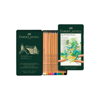Faber Castell - Lápiz Pitt Pastel Estuche Faber-Castell X12 Colores