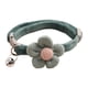 thumbnail image 2 of Collar De Gato Con Collares De Campana Para Gatitos, Conejos, Perros Peque?os Y Medianos, Verde Oscuro, 2 of 5