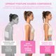 thumbnail image 5 of Corrector de postura SHAPERKY, soporte completo para mujeres y hombres, 5 of 9