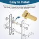 thumbnail image 3 of Actuador de cerradura para puerta abatible Andersen de reemplazo 2579542, 3 of 7