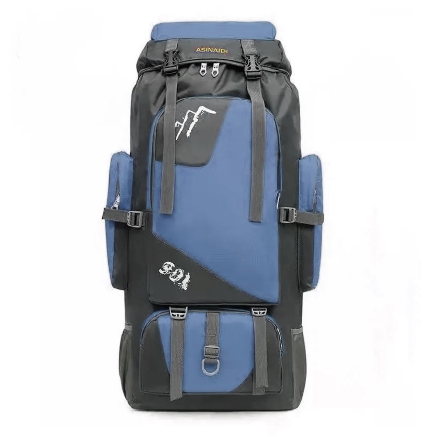 Importclick - Mochila Camping Outdoor 90 L Azul Oscuro