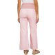 thumbnail image 3 of INSPIRE CHIC Pantalones de Maternidad para Mujeres Pierna Ancha Cintura Elástica Estampado a Rayas Sobre el Vientre Pantalones Casuales de Descanso para Embarazo 2XL Raya Rosa, 3 of 6