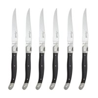 Laguiole Jean Dubost - Set 6 Cuchillos Negros