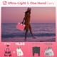 thumbnail image 3 of Carrito Utilitario Plegable Originsure Capacidad 73 kg Rosa, 3 of 8