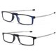 thumbnail image 2 of Gafas de Lectura Plegables MMOWW 2.75, Juego de 2 Pares Negro y Azul, 2 of 8