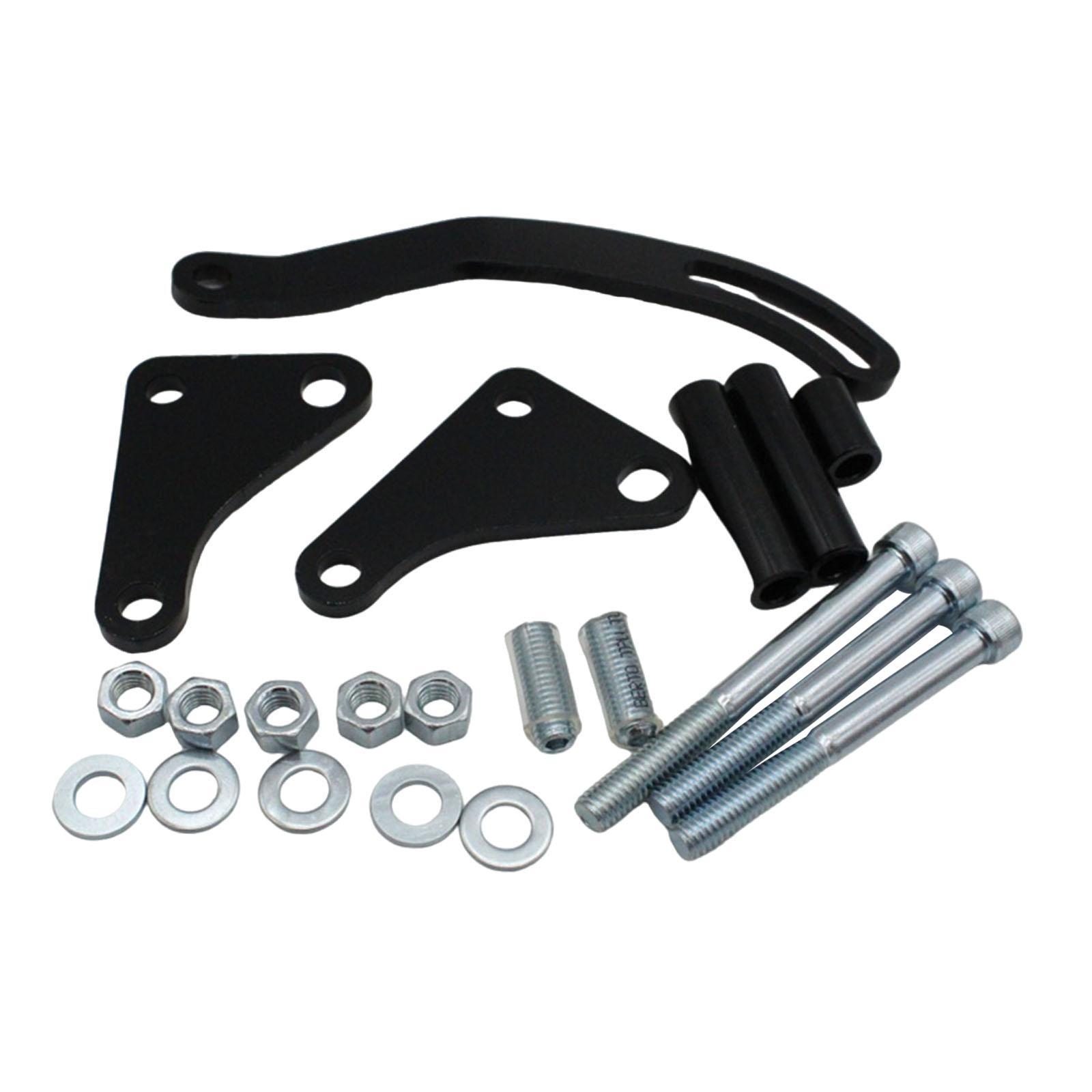 Magideal - Conjunto De Soporte De Montaje De Bomba De Dirección Asistida, Fácil De Instalar, Reemplaza, Accesorio De Motor De Bloque Pequeño Para Sbc 327 Swp Lwp