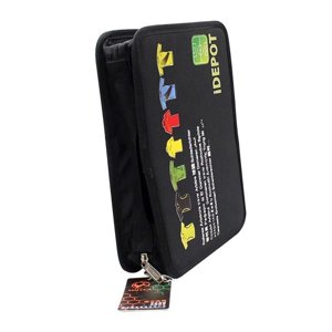 Ioensy - Bolsa De Accesorios Para Árbitro De Fútbol, Para Tarjetas De Árbitro De Fútbol, Banderas De Juez De Línea, Silbato, 2,7 X 11,9 X 8,3 Pulgadas