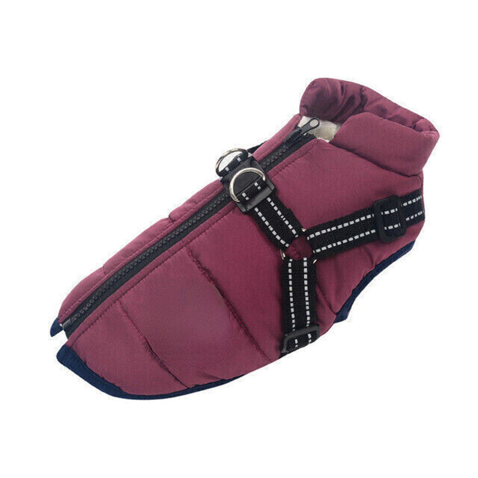 Abrigo De Invierno Para Perros, Protección De Disfraz, Suave, Grueso, Resistente Al Viento, Chaqueta De Lana Para Perros L
