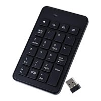 Bothyi - Teclado Numérico Inalámbrico Teclado Numérico Alimentado Por Batería De 23 Teclas Para Computadora Pc