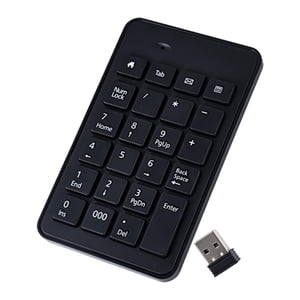 Bothyi - Teclado Numérico Inalámbrico Teclado Numérico Alimentado Por Batería De 23 Teclas Para Computadora Pc