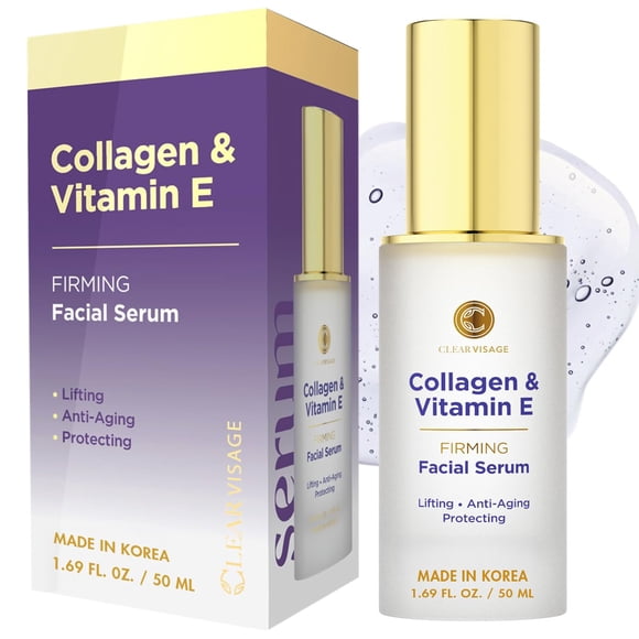 Sérum Facial Con Colágeno Y Vitamina E 50 Ml