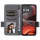 thumbnail image 2 of Funda Cartera para Motorola Moto G15 Tapa Flip con Ranuras y Soporte Gris, 2 of 5