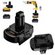 thumbnail image 1 of Adaptador para De*walt/Mil*wau*kee Convertidor de Batería de Litio de 18V para De*walt 12V 14.4V Herramientas Eléctricas Convertidor de Batería Herramienta, 1 of 7