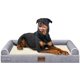 thumbnail image 1 of Cama Grande para Perro NANUYA Ortopédica 86x74 cm Impermeable, 1 of 9