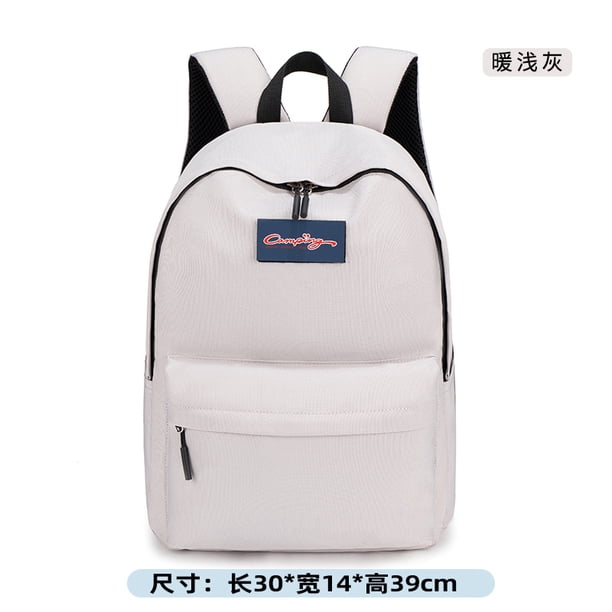 Backpack Casual Middle School Student Backpack Male High School Student Computer Bag Female College Student Bag