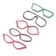 thumbnail image 1 of 5pcs Clips De Papel De Colores Gafas En Forma De Material De Papelería De Oficina Escolar, 1 of 5