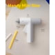 thumbnail image 3 of Pistola de pegamento caliente inalámbrica HOTO, estilo minimalista, recargable por USB-C, 3 of 9