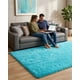 thumbnail image 4 of Alfombra Shaggy Peluda Extra Suave VERANO / INVIERNO 240 x 200 cm, 4 of 5