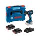 thumbnail image 2 of Taladro Percutor Atornillador Bosch GSB 18V-90C + 2 Bat + Maletín, 2 of 7