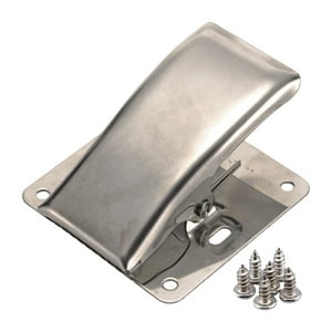 Genérico - Clip De Cola De Pez, Accesorios De Mandíbula Profunda De Metal Con Tornillos Para Mesa De Escala