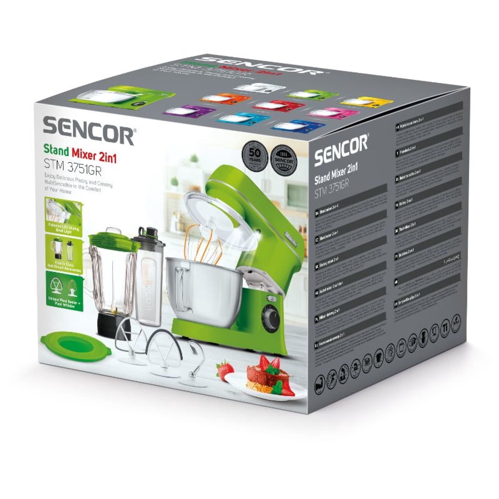 Sencor Batidora de Pedestal STM 3750 4 L Verde, foto 22
