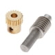 thumbnail image 4 of 0.5 Modulus Brass Worm Gear Wheel + Gear Shaft Set 20 Tooth, 4 of 5