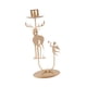 thumbnail image 1 of Candelabro Cónico Candelabro Casa De Campo A?o Nuevo Hogar Navidad Candelabro Alce Y ángel, 1 of 5