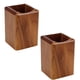 thumbnail image 5 of Caddy SHOPUKASA organizador de escritorio de madera de nogal – Pack de 2 (7 cm), 5 of 6