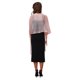 thumbnail image 2 of INSPIRE CHIC Mujeres Chales y Envolturas para Vestidos de Noche Brillante Brillante Brillante Elegante para Fiesta de Boda Rosa Claro(Plata) 74.8"x17.7"(LxW), 2 of 6