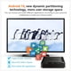 thumbnail image 3 of Android 10.0 TV Box, Android TV Box 2 GB RAM 16 GB ROM Allwinner H313 Quad-Core 64bit con WiFi 2.4GHz USB 3.0 Ultra HD 6K H.265 WiFi TV Box para el hogar, 3 of 7