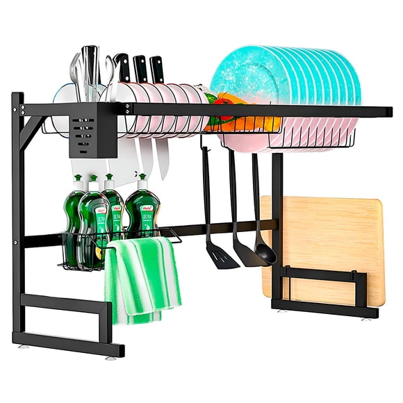Escurridor de Vajilla Decoteam Acero Inoxidable 2 Niveles