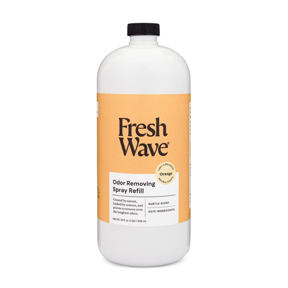 Spray Recarga de Eliminador de Olores Fresh Wave 946 ml Naranja