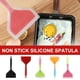thumbnail image 2 of 1pc Food Grade Silicone Wide Mouth Frying Spatula, Egg And Beef Pizza Non-stick Spatula, Cake Baking Spatula Kitchen Cooking Tools, 2 of 5