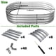 thumbnail image 3 of Kit de cama de jardín elevada Eclaron, 4 x 2 x 30 cm, acero galvanizado, paquete de 2, 3 of 7