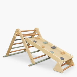 Form Design - Set Triángulo Pikler Con Rampa De Madera Infantil Facundo Multicolor