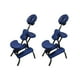 thumbnail image 1 of Pack 2 Silla De Masajes Plegable Premium Azul + Bolso, 1 of 2