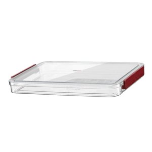 Magideal - Caja De Almacenamiento De Archivos, Organizador De Almacenamiento De Documentos, Caja De Almacenamiento De Archivos De Cartas, Para Hogares Comerciale , Rojo M M Rojo