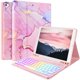 thumbnail image 1 of Funda con teclado FUWANG para iPad 9ª, 8ª generación, 10,2 pulgadas, 1 of 7