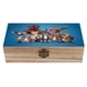 thumbnail image 1 of Amigos Animales Caja Organizadora de Madera Rústica - Caja Decorativa Multifuncional para Escritorio, Hogar, Oficina, Joyas y Manualidades, 1 of 6