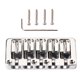 thumbnail image 1 of Puente De Bajo De Guitarra Eléctrica De 5 Cuerdas En Forma De L Cromado Con Reemplazo De Llave, 1 of 3