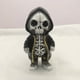 thumbnail image 1 of 1pc Cool Halloween Skeleton Dwarf Statue Doll Resin Ornament for Courtyard Garden and Yard Decor - Perfect Gift for Holidays and Outdoor Decor, 1 of 5