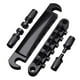 thumbnail image 5 of 2 Uds., Accesorios Para Puente De Guitarra, Kit De Reemplazo Para Piezas De Repuesto De Guitarra Eléctrica, Negro, 5 of 5
