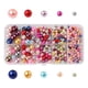 thumbnail image 2 of Cuentas De Perlas De Imitación, Cuentas Espaciadoras Sueltas Redondas Para Hacer Joyas DIY 1000, 2 of 5