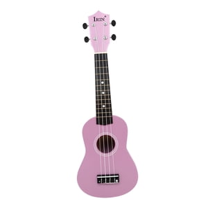 Magideal - Ukelele Para Niños, Instrumento Musical, Mini Guitarra De 4 Cuerdas, Ukelele De Madera Para Niños Y Niñas, Juguete De Fiesta De Aprendizaje Para Educa Rosa