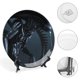 thumbnail image 4 of Alien Plato decorativo de porcelana fina (bone china), plato decorativo de cerámica para hogar, oficina, soporte de pared, platos decorativos para dormitorio - 6 pulgadas (15 cm), 4 of 6