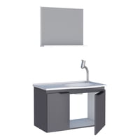 Vekka Home - Vanitorio Aereo Con Espejo Quartzo