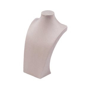 Ioensy - Soporte De Exhibición De Collar, Cadena De Collar, Busto De Joyería Para Tienda Minorista De Mesa, 20,5 Cm X 34Cm