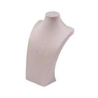 Ioensy - Soporte De Exhibición De Collar, Cadena De Collar, Busto De Joyería Para Tienda Minorista De Mesa, 20,5 Cm X 34Cm