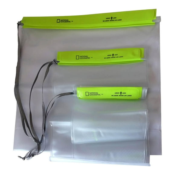 Set De Sobres Impermeables National Geographic verde
