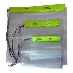 Set De Sobres Impermeables National Geographic Verde